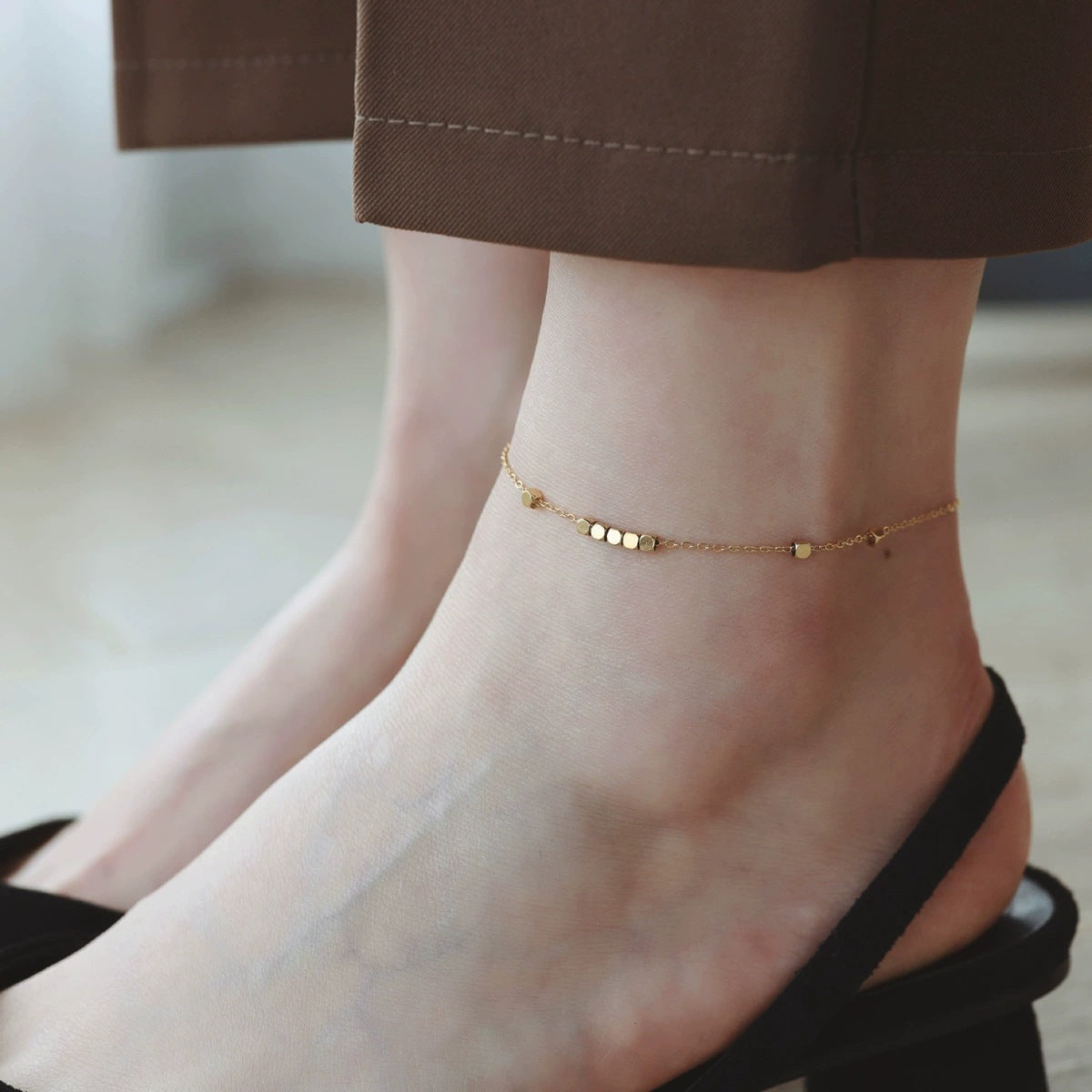 Women's Gold Plated Anklet