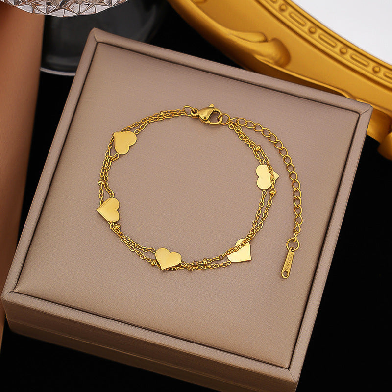 Women's Gold Plated Anklet