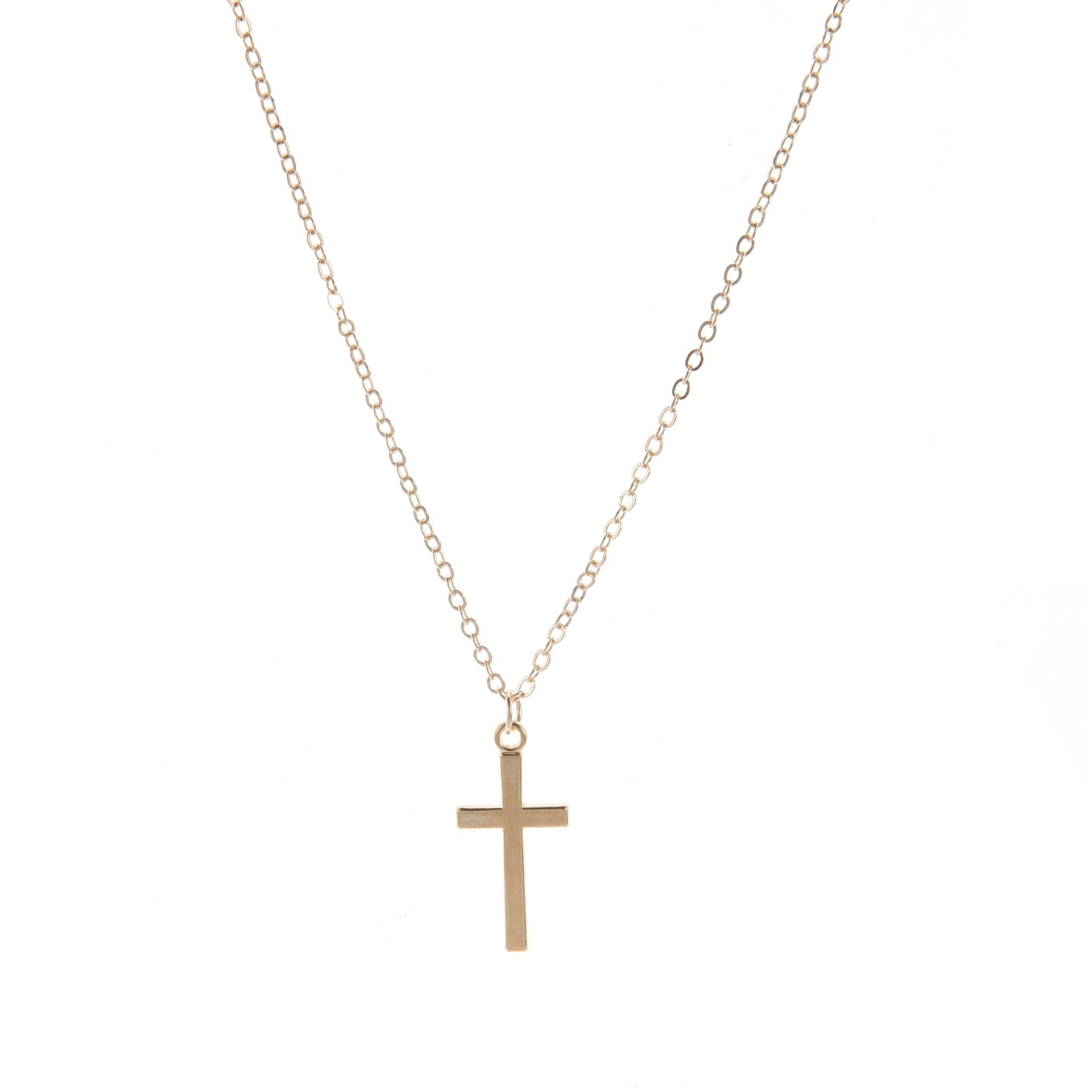 Adjustable Religious Cross Pendant Necklace