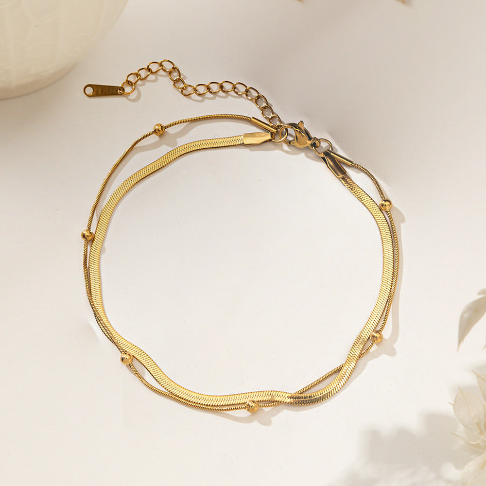 Women's Gold Plated Anklet