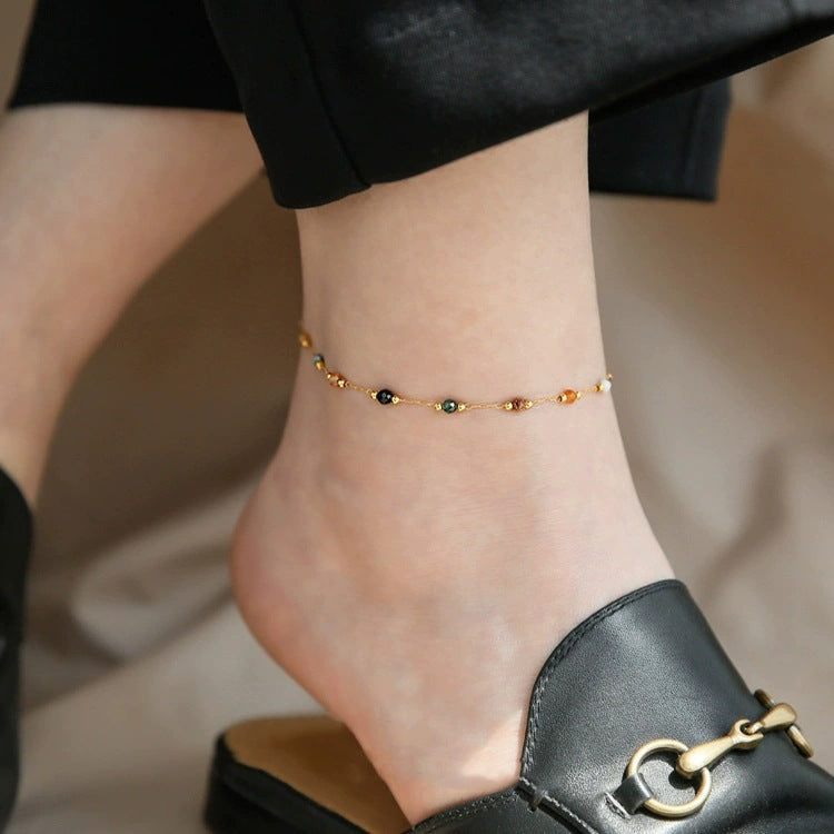 Women's Gold Plated Anklet