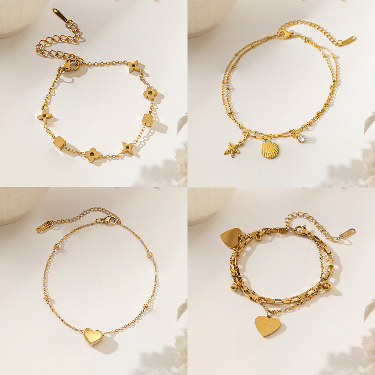 Women's Gold Plated Anklet