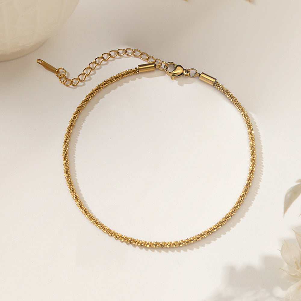 Women's Gold Plated Anklet