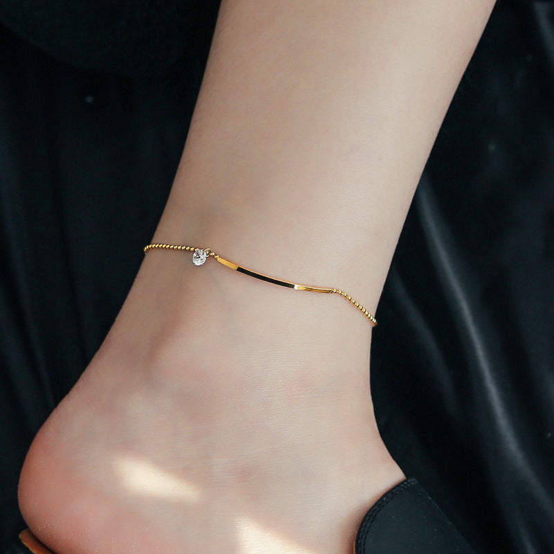 Women's Gold Plated Anklet